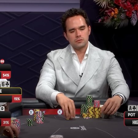 Alan Keating acerta call em mão cheia de agressão para ganhar pote de US$ 911K no High Stakes Poker