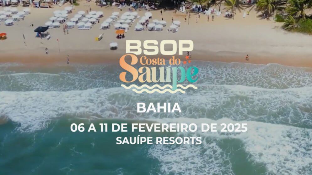 Primeira etapa de 2025 do BSOP começa amanhã na Costa do Sauípe