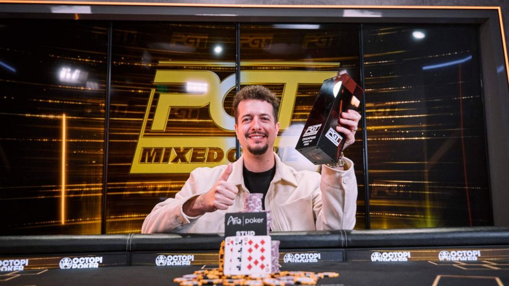 Nicolas Milgrom é campeão do PGT Mixed Games #1 após ficar com 2 big bets no HU