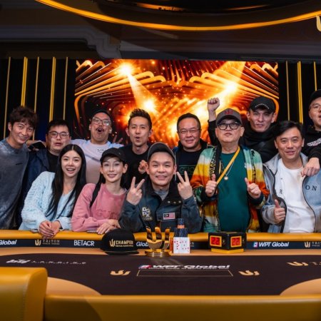 Amador Tuck Wai Fu surpreende e é campeão do US$ 20K 8-Max da Triton Jeju