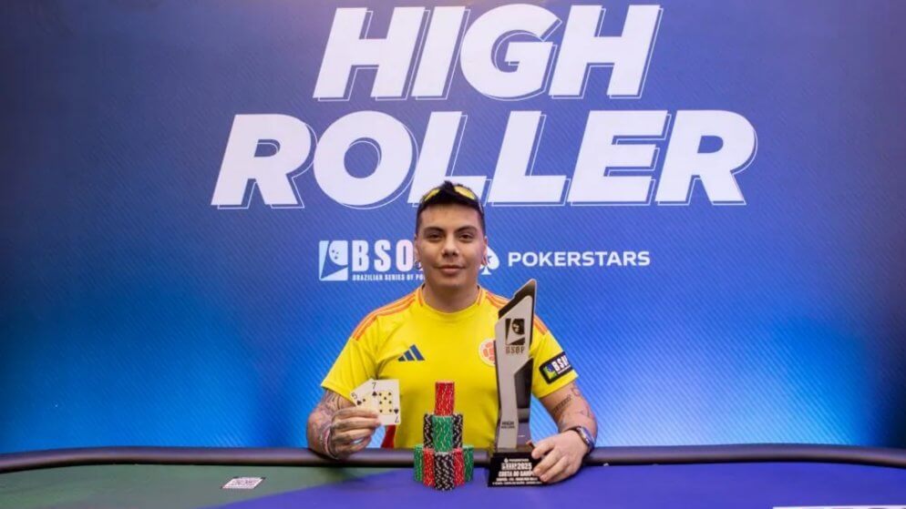 Sebastián Fonseca é campeão do R$ 15K NLH Grand HR da BSOP Costa do Sauípe