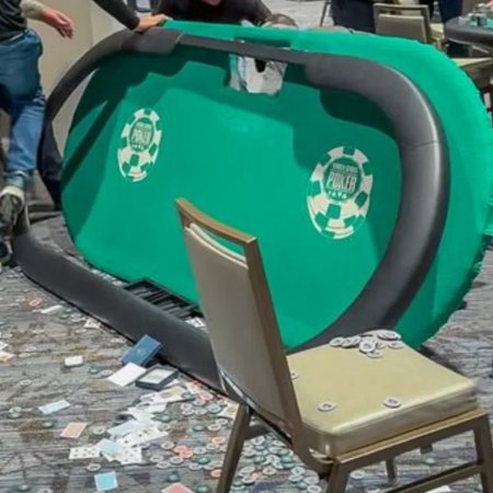 Homem invade salão da WSOP Circuit Cherokee e vira três mesas durante o Dia 2 do Main Event
