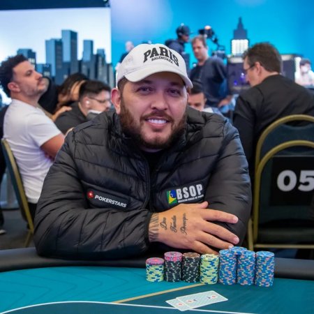 Rafael Almeida e Bruno Ewerton lideram rodada dupla do Main Event do BSOP São Paulo