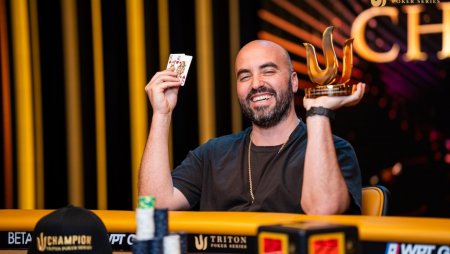 Bryn Kenney vence o 50K NLH Bounty Quattro da Triton Jeju em segundo HU seguido