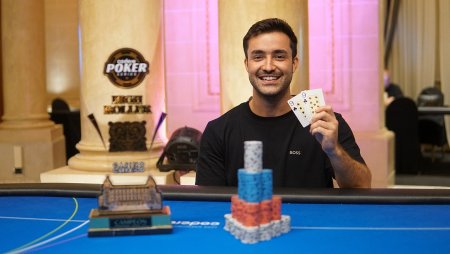 Matheus Machado é campeão do High Roller da Codere Poker Series