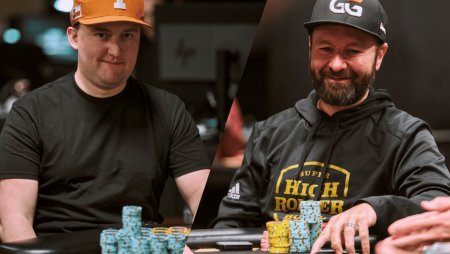 Michael Moncek e Negreanu lideram 17 nomes no Dia 2 do Super High Roller Bowl Mixed Games