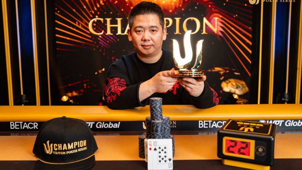 Tan Xuan defende título e é campeão do US$ 50K Short Deck da Triton Jeju