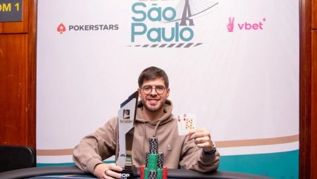 Thiago Crema bate Gabriel Medeiros e é campeão do R$ 10K 1-Day High Roller do BSOP São Paulo