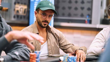 Yuri Martins perde muitas fichas e é eliminado no final do Dia 1 do US$ 100K Super High Roller Bowl Mixed Games