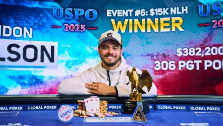 Brandon Wilson é campeão do Evento #6 do US Poker Open