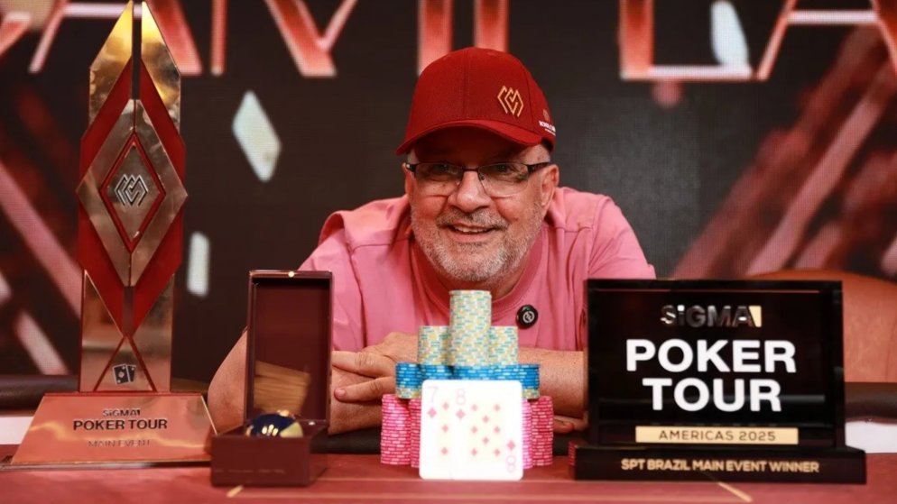 Deddi Orpaz é campeão do Main Event da Sigma Poker Tour com performance dominante
