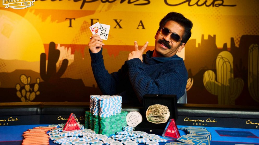 Ravee Sundara vence o Main Event do Texas Poker Open após heads-up com troca de jogo