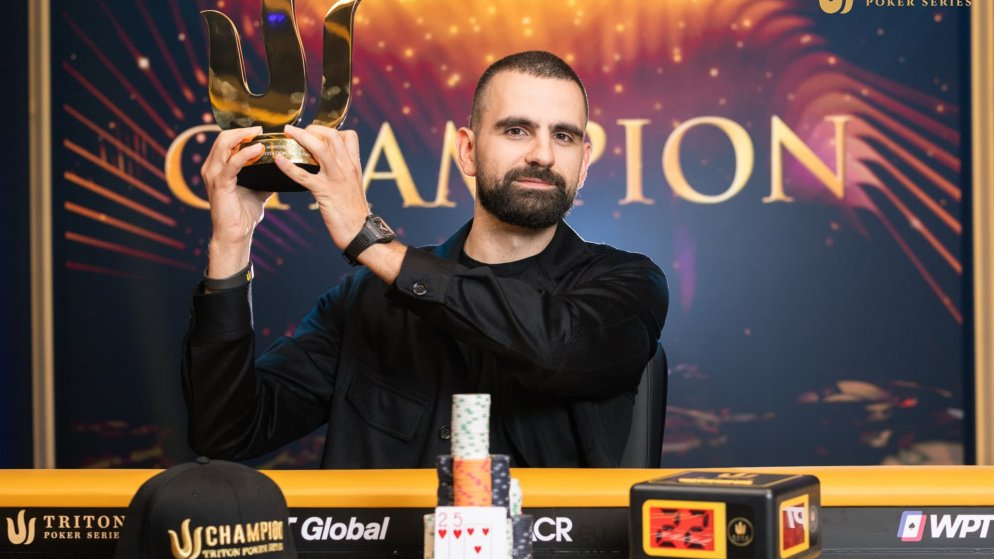 Aleksa Pavicevic bate A-A com K-K no 3-handed e é campeão do US$ 200K Invitational da Triton Montenegro