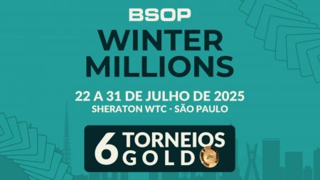 BSOP Winter Millions começa hoje; confira os destaques