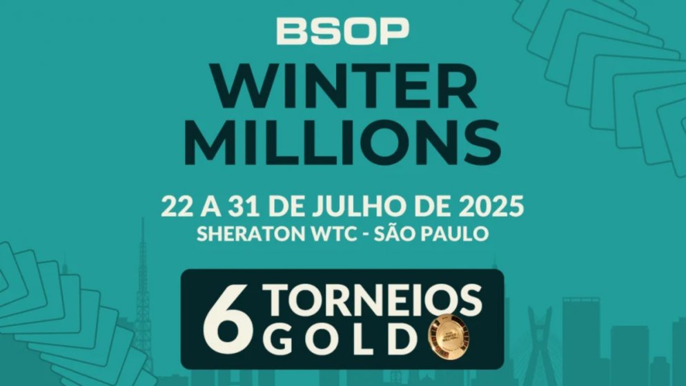 BSOP Winter Millions começa hoje; confira os destaques
