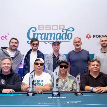 Luiz Cláudio Carneiro é o líder na decisão do R$ 15K Grand High Roller do BSOP Gramado