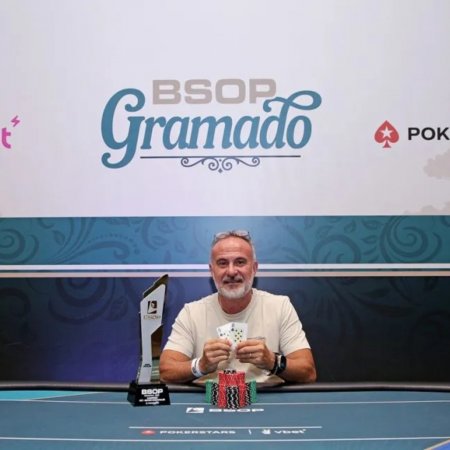 Fábio Sanchez é campeão do R$ 15K Grand High Roller do BSOP Gramado