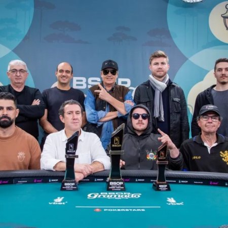 Mauro Steffen é o líder na mesa final do Main Event do BSOP Gramado