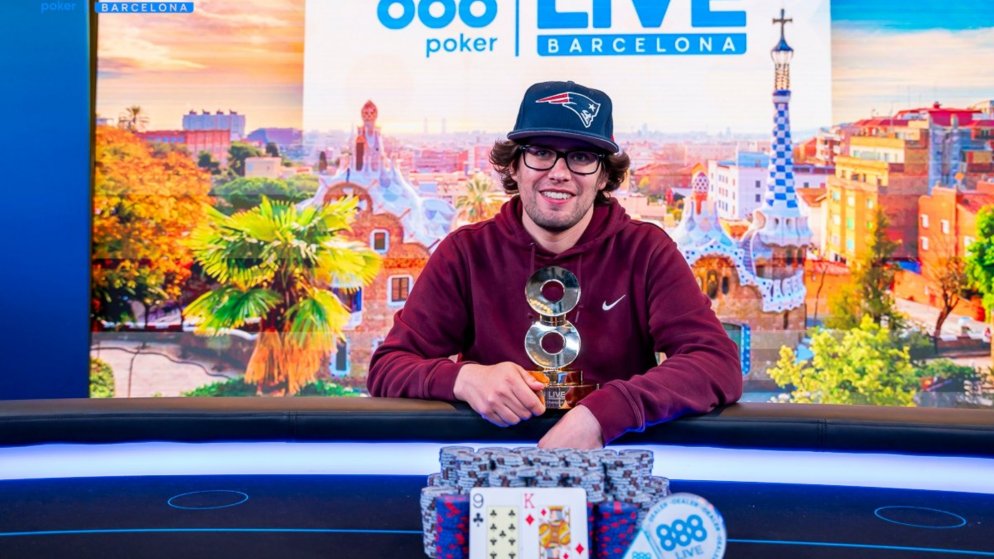 Pau Veciana é campeão do Main Event do 888poker LIVE Barcelona