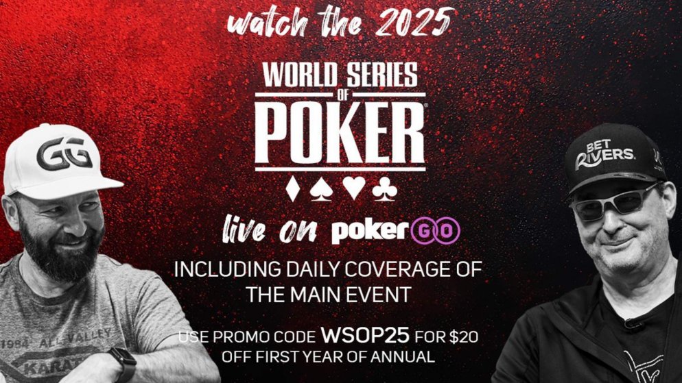 PokerGO revela agenda da transmissão da WSOP