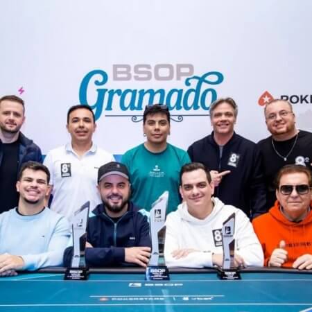 José Carlos Barbosa lidera FT do R$ 25K Super High Roller do BSOP Gramado