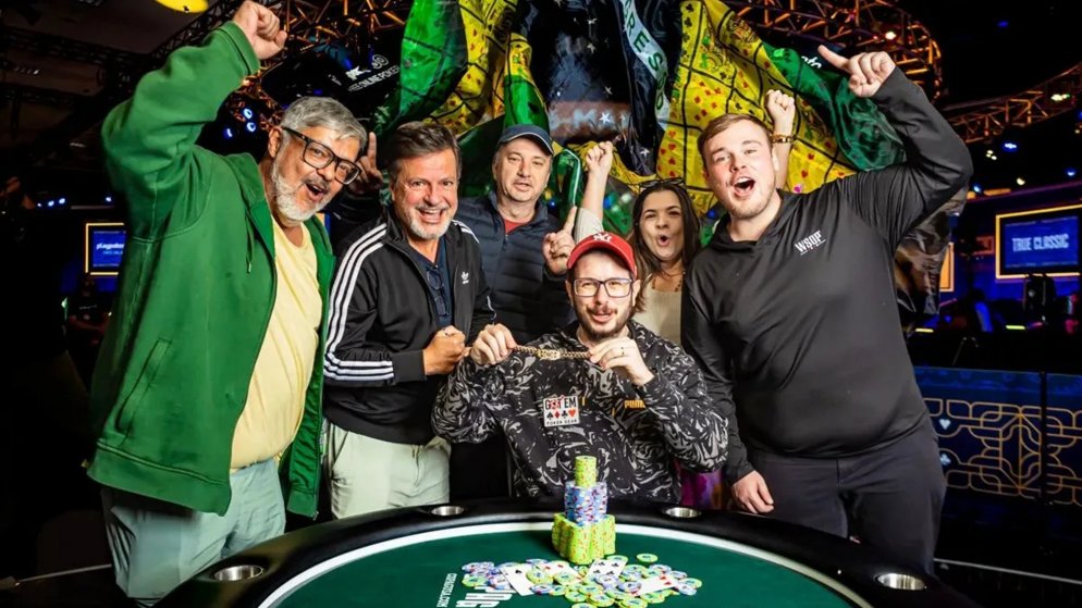 Aloisio Dourado conquista seu primeiro bracelete na WSOP em torneio histórico de Badugi
