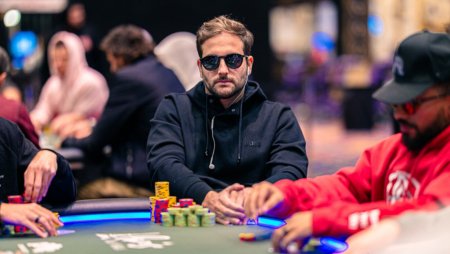 João Simão avança em terceiro ao Dia 2 do US$ 50K High Roller da WSOP