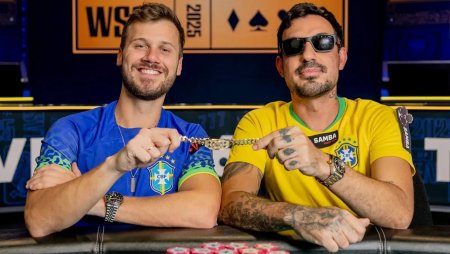 Dupla Brasileira Kelvin Kerber e Peter Patrício conquista bracelete inédito no TAG Team da WSOP