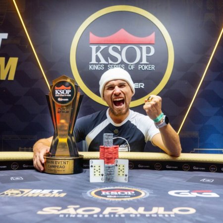 Roger Freitas domina FT e é campeão do Main Event do KSOP São Paulo