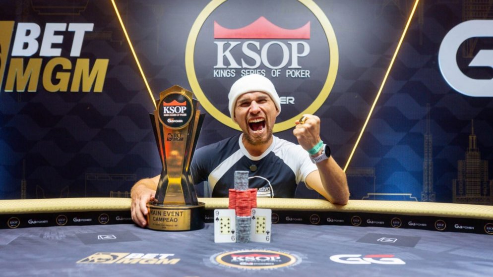 Roger Freitas domina FT e é campeão do Main Event do KSOP São Paulo
