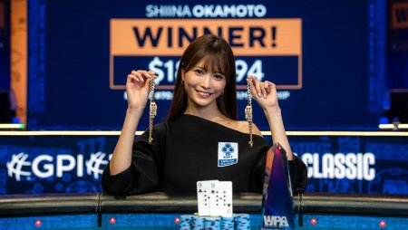 Shiina Okamoto vence novamente o WSOP Ladies Championship