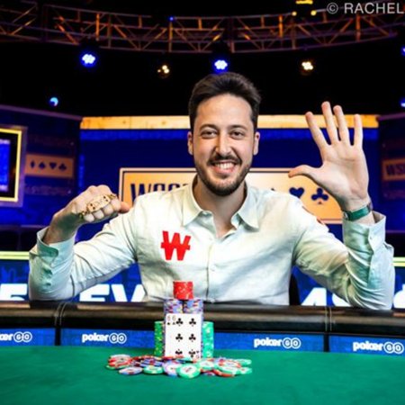 Adrián Mateos conquista seu quinto bracelete da WSOP e entra para a história