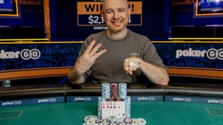Dylan Linde brilha no WSOP 2025 e conquista seu terceiro bracelete ao vencer o US$50K PLO High Roller