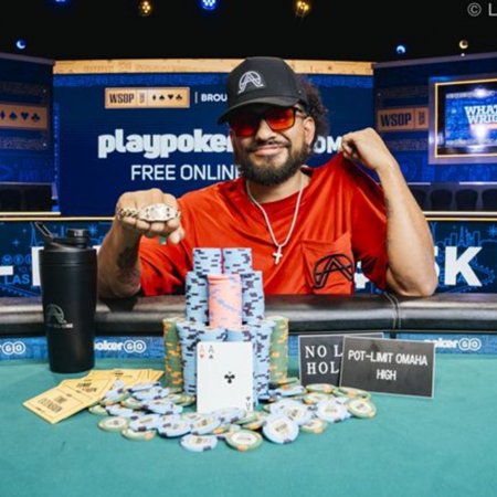 Lou Garza conquista segundo bracelete com virada impressionante no High Roller Mixed da WSOP 2025