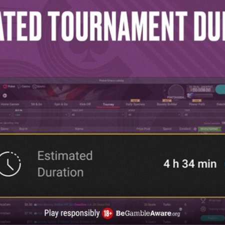 PokerStars lança recurso para prever duração de torneios