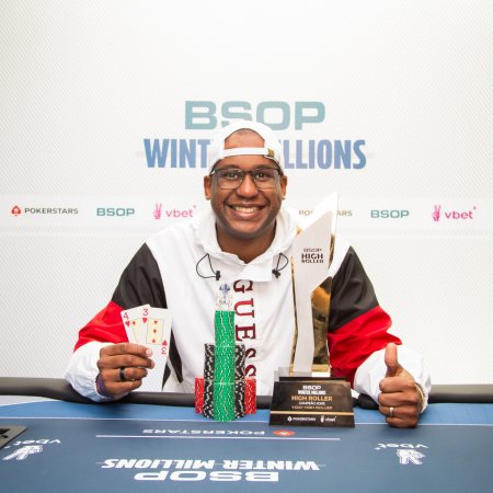 Alysson Batista bate Lucas Rocha e é campeão do R$ 10K 1-Day High Roller do BSOP Winter Millions