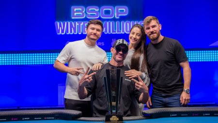 Cristian Aquino bate Kelvin Kerber e é campeão do R$ 100K Super High Roller do BSOP Winter Millions