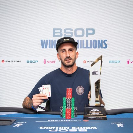Espanhol Jordi Ruiz fatura o US$ 10K High Roller diário do BSOP Winter Millions