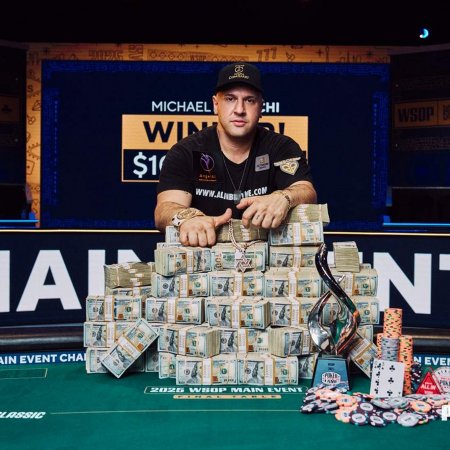 Michael “The Grinder” Mizrachi faz história e vence o Main Event da WSOP 2025