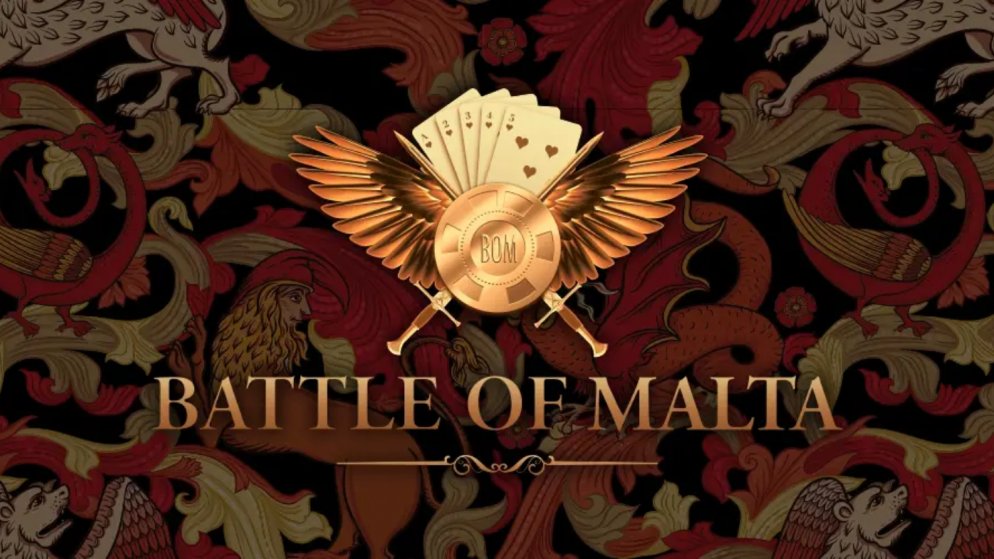 Luís Gustavo e Marllon Santiago puxam bons prêmios na Battle of Malta da PokerKing