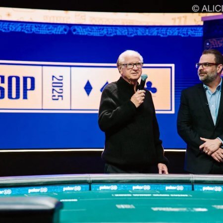 Billy Baxter anuncia o “shuffle up and deal” do Main Event da WSOP; confira a programação