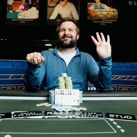 Chad Eveslage conquista seu quarto bracelete ao vencer o High Roller H.O.R.S.E. de US$25.000 na WSOP 2025