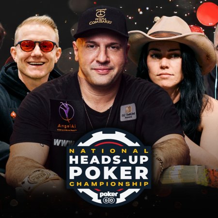 Confira o chaveamento do National Heads-up Poker Championship, que conta com brasileiro no jogo