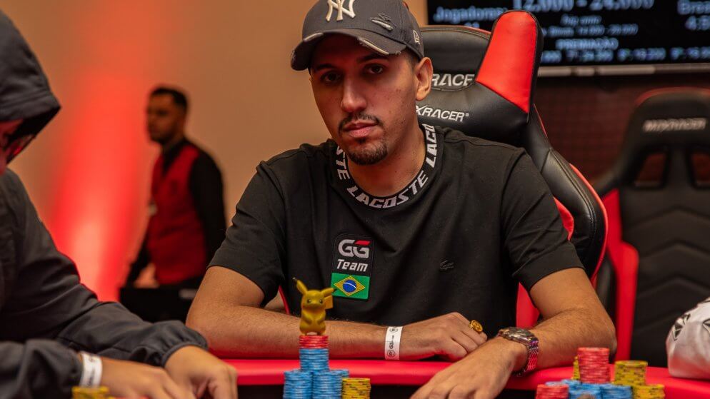 Jefferson Santos lidera Dia 1A do Main Event do KSOP Rio de Janeiro