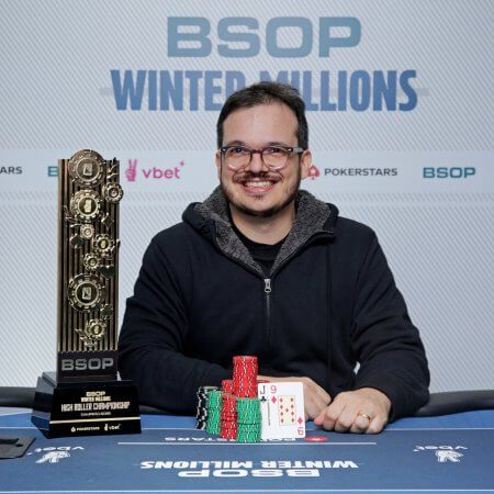 Will Arruda é campeão do R$ 50K High Roller Championship