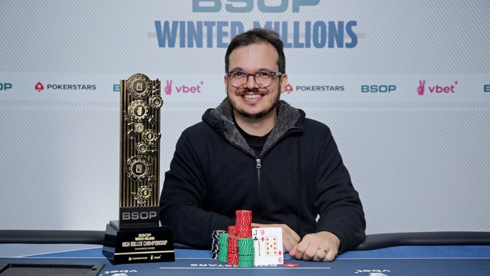 Will Arruda é campeão do R$ 50K High Roller Championship
