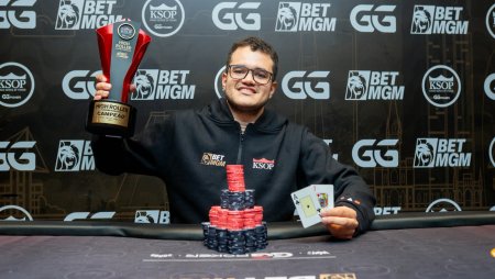 Carlos Serrano é campeão do R$ 15K HR BetMGM do KSOP RJ
