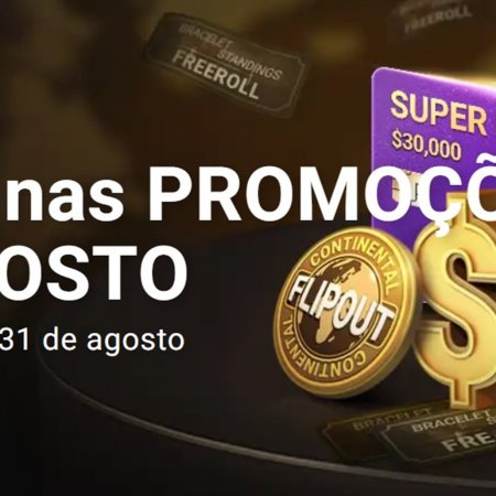 GGPoker distribui US$ 18 milhões nas promoções de agosto, confira os detalhes