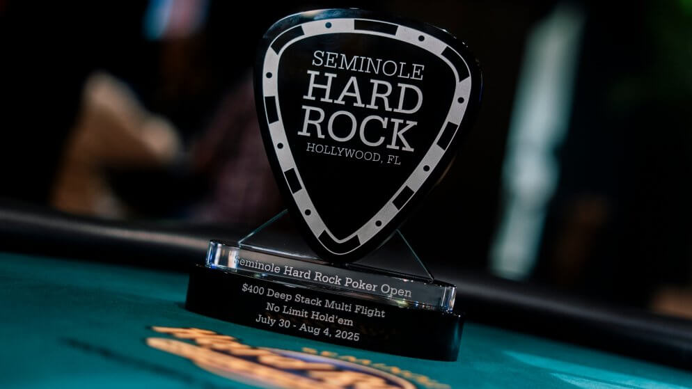 Patrick Duarte é terceiro no Evento #19 do Seminole Hard Rock Poker Open