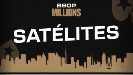 PokerStars libera satélites para o BSOP Millions com pacotes completos e vagas no Main Event